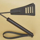 Черный кожаный стек «Сириус» - 60 см. - Sitabella - купить с доставкой в Балаково