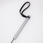 Черный стек с металлической ручкой - Crazy Handmade - купить с доставкой в Балаково