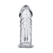 Прозрачная насадка на пенис Uco - 13 см. - A-toys - в Балаково купить с доставкой