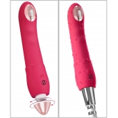 Малиновая насадка на душ с вибрацией Showers to orgasm - 20,1 см. - Orion - купить с доставкой в Балаково