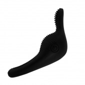 Чёрное эрекционное виброкольцо Thimble - Baile - в Балаково купить с доставкой