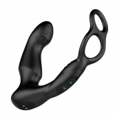 Черный двухмоторный массажер простаты Nexus Simul8 Wave Edition - Nexus Range - в Балаково купить с доставкой