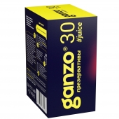 Ароматизированные презервативы Ganzo Juice - 30 шт. - Ganzo - купить с доставкой в Балаково