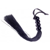 Черная силиконовая плеть - 37 см. - Boys of Toys - купить с доставкой в Балаково