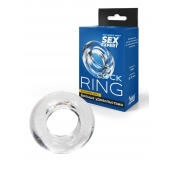 Прозрачное эрекционное кольцо-бублик - Sex Expert - в Балаково купить с доставкой