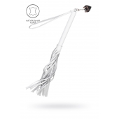 Белая кожаная плеть - 50 см. - Pecado - купить с доставкой в Балаково