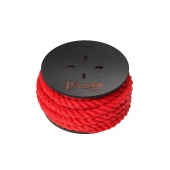 Красная веревка для шибари на катушке - 5 м. - Pecado - купить с доставкой в Балаково