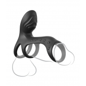 Черная насадка на пенис Ultimate Couples Cage Pro - Pipedream - в Балаково купить с доставкой