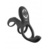 Черная насадка на пенис Ultimate Couples Cage Max - Pipedream - в Балаково купить с доставкой