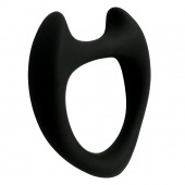 Черное эрекционное кольцо с рожками Wooomy Toro M - Adrien Lastic - в Балаково купить с доставкой