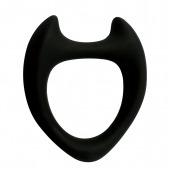Черное эрекционное кольцо с рожками Wooomy Toro M - Adrien Lastic - в Балаково купить с доставкой