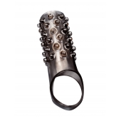 Дымчатая насадка на пенис с выпуклостями - 12 см. - Sex Expert - в Балаково купить с доставкой