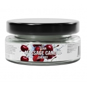 Массажная свеча «Спелая вишня» - 50 мл. - SGAN - купить с доставкой в Балаково