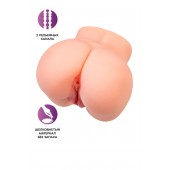 Реалистичный мастурбатор в форме попки с двумя любовными входами - No Name - в Балаково купить с доставкой