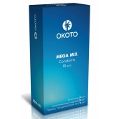 Презервативы OKOTO Mega Mix - 18 шт. - Sitabella - купить с доставкой в Балаково