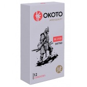 Точечные презервативы OKOTO Dotted - 12 шт. - Sitabella - купить с доставкой в Балаково
