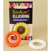 Цветное рельефное эрекционное кольцо Ellasring - Sitabella - в Балаково купить с доставкой