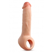 Телесная насадка-удлинитель Thrive 8.75 Inch Realistic Penis Extender Sleeve - 22,2 см. - Blush Novelties - в Балаково купить с доставкой