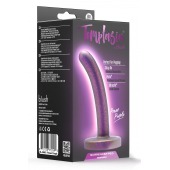 Фиолетовая насадка с гладкой поверхностью Surrender 4.75 Inch Beginner Pegging Dildo - 12 см. - Blush Novelties - купить с доставкой в Балаково