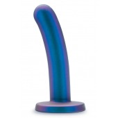Синяя насадка с гладкой поверхностью Surrender 5.75 Inch Intermediate Pegging Dildo - 14,6 см. - Blush Novelties - купить с доставкой в Балаково