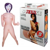 Надувная секс-кукла Suzuki - Boys of Toys - в Балаково купить с доставкой
