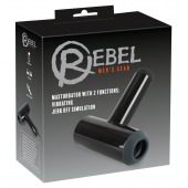 Черный мастурбатор с удобной ручкой Masturbator with 2 Functions - Orion - в Балаково купить с доставкой