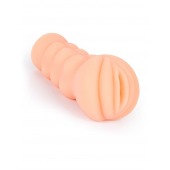 Телесный мастурбатор-вагина с эрекционными кольцами в комплекте - Sexy Girl - в Балаково купить с доставкой