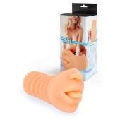 Телесный мастурбатор в виде сексуального ротика - Sexy Girl - в Балаково купить с доставкой