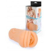 Телесный мастурбатор-вагина с рельефом на поверхности - Sexy Girl - в Балаково купить с доставкой