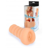 Телесный мастурбатор в виде вагины с узким входом - Sexy Girl - в Балаково купить с доставкой