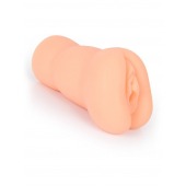 Телесный мастурбатор-вагина с 2 эрекционными кольцами в комплекте - Sexy Girl - в Балаково купить с доставкой