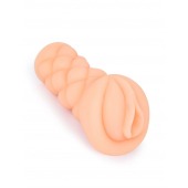 Телесный мастурбатор-вагина с вибропулей и эрекционными кольцами в комплекте - Sexy Girl - в Балаково купить с доставкой