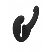 Черный безремневой страпон Share Lite - Fun Factory - купить с доставкой в Балаково