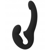 Черный безремневой страпон Share Lite - Fun Factory - купить с доставкой в Балаково