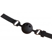 Малый силиконовый кляп-шар на ремешках - Orion - купить с доставкой в Балаково