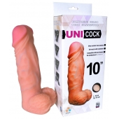Фаллическая насадка Харнесс UNICOCK 10  - 25 см. - LOVETOY (А-Полимер) - купить с доставкой в Балаково