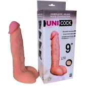 Фаллическая насадка Харнесс UNICOCK 9  - 24 см. - LOVETOY (А-Полимер) - купить с доставкой в Балаково