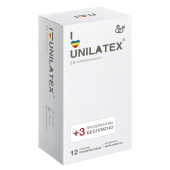 Разноцветные ароматизированные презервативы Unilatex Multifruit  - 12 шт. + 3 шт. в подарок - Unilatex - купить с доставкой в Балаково