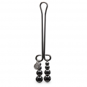 Зажим для клитора с бусинами Just Sensation Beaded Clitoral Clamp - Fifty Shades of Grey - купить с доставкой в Балаково