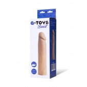 Реалистичная насадка с ярко выраженной головкой - 16,5 см. - A-toys - в Балаково купить с доставкой