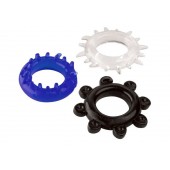 Набор из 3 разноцветных эрекционных колец - A-toys - в Балаково купить с доставкой