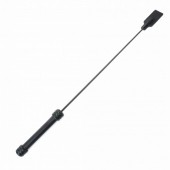 Чёрный профессиональный стек - 73 см. - БДСМ Арсенал - купить с доставкой в Балаково