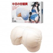 Мастурбатор-попка с двойной вибрацией и двумя входами - Baile - в Балаково купить с доставкой