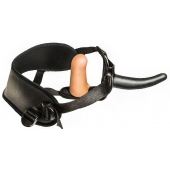 Женский страпон с вагинальной пробкой Woman Strap - 12 см. - LOVETOY (А-Полимер) - купить с доставкой в Балаково