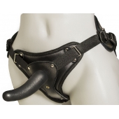 Женский страпон с вагинальной пробкой Woman Strap - 12 см. - LOVETOY (А-Полимер) - купить с доставкой в Балаково