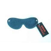 Кожаная маска на глаза - БДСМ Арсенал - купить с доставкой в Балаково