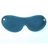 Кожаная маска на глаза - БДСМ Арсенал - купить с доставкой в Балаково