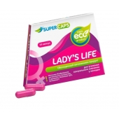 Возбуждающие капсулы Ladys Life - 14 капсул (0,35 гр.) - SuperCaps - купить с доставкой в Балаково