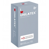 Презервативы с точками Unilatex Dotted - 12 шт. + 3 шт. в подарок - Unilatex - купить с доставкой в Балаково