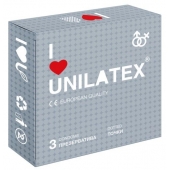 Презервативы с точками Unilatex Dotted - 3 шт. - Unilatex - купить с доставкой в Балаково